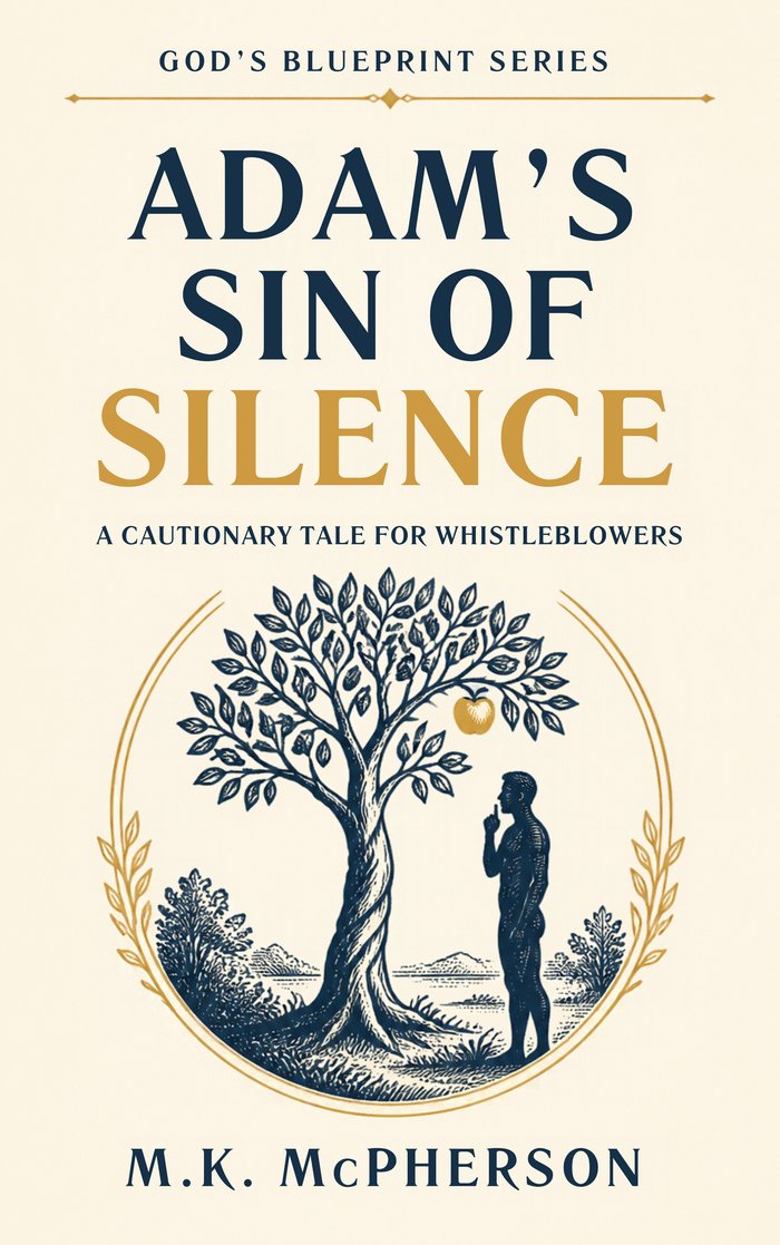 Adam's Sin of Silence by M.K. McPherson, front cover